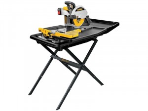 DeWALT D24000S-QS 250 mm-es vizes csempevágó és állvány