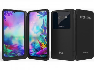LG G8X ThinQ 128GB 6GB Dual Screen DualSim LTE Fekete okostelefon