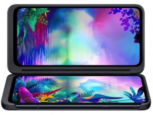 LG G8X ThinQ 128GB 6GB Dual Screen DualSim LTE Fekete okostelefon