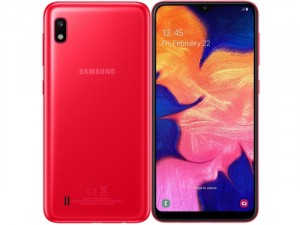 Samsung Galaxy A10 32GB 2GB LTE DualSim Piros Okostelefon