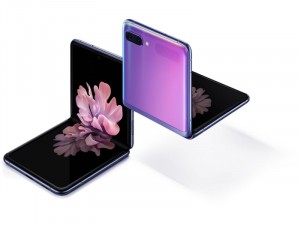 Samsung Galaxy Z Flip F700 256GB 8GB Lila okostelefon