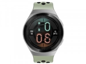 Huawei Watch GT 2e 46mm Zöld Okosóra szilikon szíjjal