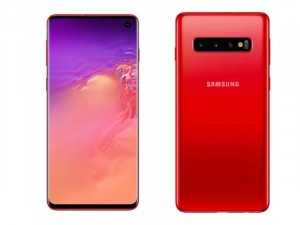 Samsung Galaxy G975 S10 Plus 128GB 8GB LTE Dual-SIM Piros Okostelefon 