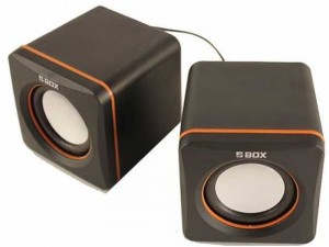 SBOX SP-02 2.0 Fekete Hangszóró 6W
