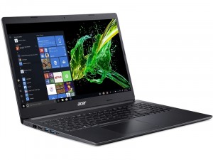 Acer Aspire 5 A515-54G-573C -15,6 FHD Matt IPS, Intel® Core™ i5 Processzor-10210U, 8GB, 512GB SSD, Nvidia Geforce MX350 2GB, Linux, Fekete laptop