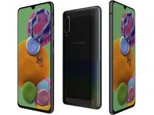 Samsung Galaxy A90 A908 128GB 6GB 5G DualSim Fekete Okostelefon