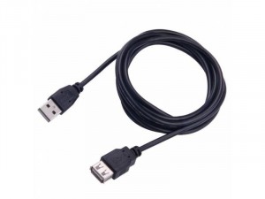 SBOX USB A - A M/F hosszabbító kábel 3M, 480Mbps,PVC