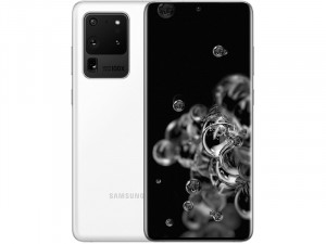 Samsung Galaxy S20 Ultra 5G G988 128GB 12GB DualSim Fehér Okostelefon