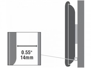 Sbox LCD-203L 23-42 inch Fali konzol, fix