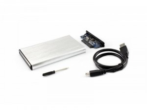 Sbox HDC-2562W USB 3.0 HDD ház 2,5 SATA, fehér