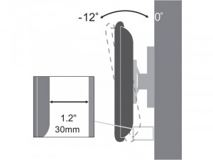 Sbox LCD-100 13-30 inch fali konzol, dönthető