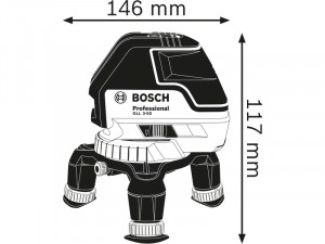 Bosch GLL 3-50 Vonallézer