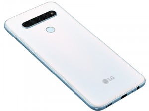 LG K61 128GB 4GB LTE DualSim Fehér Okostelefon