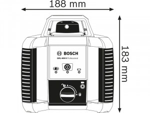 Bosch GRL 400 H Forgólézer + BT 152 Professional állvány