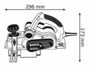 Bosch GHO 40-82 C Gyalu L-BOXX tárolóban
