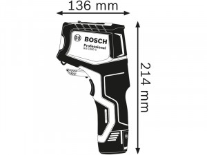 Bosch GIS 1000 C Termodetektor L-BOXX-ban