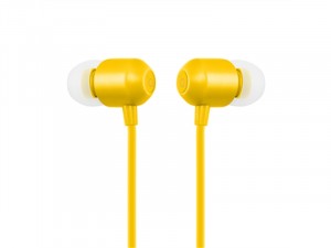 ACME HE21Y Mikrofonos fülhallgató, sárga