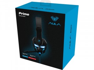 AULA Prime LB-01 Gaming mikrofonos fejhallgató