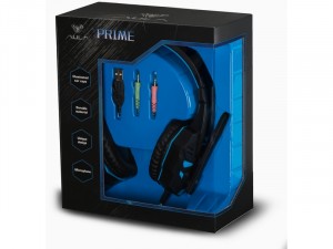 AULA Prime LB-01 Gaming mikrofonos fejhallgató
