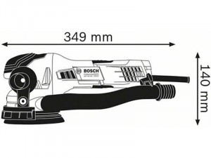 Bosch GET 55-125 Excentercsiszoló
