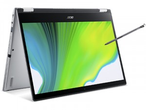 Acer Spin 3 SP314-54N-57RT - 14 FHD/Intel® Core™ i5 Processzor-1035G1/8GB/256GB/Int. VGA/Win10/ezüst laptop