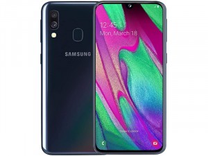 Samsung Galaxy A40 A405 Enterprise Edition 64GB 4GB LTE DualSim Fekete Okostelefon