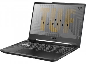 ASUS TUF Gaming FX505GT-HN117 - 15.6 FHD Matt, Intel® Core™ i7 Processzor-9750H, 8GB DDR4, 512GB SSD, NVIDIA GeForce GTX 1650 4GB, FreeDOS, Fekete Laptop