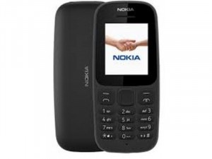 Nokia 105 2019 Dual-SIM Fekete Mobiltelefon