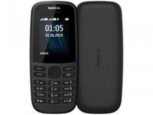 Nokia 105 2019 DualSIM Fekete Mobiltelefon