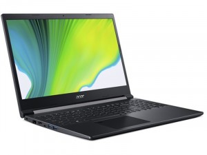 Acer Aspire 7 A715-75G-55CJ - 15.6 FHD Matt IPS, AMD Ryzen 7 3750H, 8GB DDR4, 512GB SSD M.2 PCI-e NVMe, NVIDIA GeForce GXT 1650 Ti 4GB, Linux, Fekete Laptop