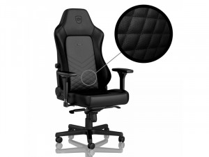 Noblechairs HERO Gamer szék Fekete Műbőr - Bontott