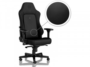 Noblechairs HERO Black Edition Gamer szék Fekete Műbőr - Bontott