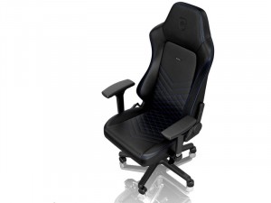 Noblechairs HERO Gamer szék Fekete/Kék Műbőr - Bontott