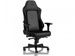 Noblechairs HERO Gamer szék Fekete/Fehér Műbőr - Bontott