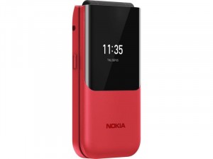 Nokia 2720 Flip Dual-SIM Piros Mobiltelefon