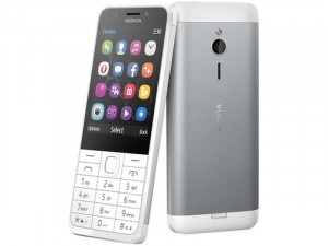 Nokia 230 DualSIM Ezüst Mobiltelefon