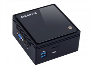 Gigabyte BRIX GB-BACE-3000 - Intel® Celeron N3000, Intel® HD Graphics, FreeDOS Mini Asztali Számítógép