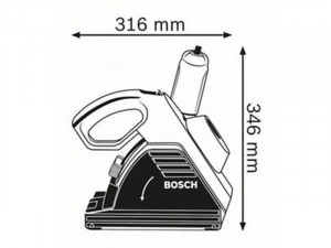 Bosch Professional GNF 35 CA falhoronymaró kofferben