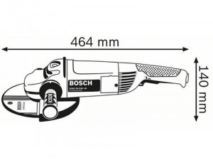 Bosch Professional GWS 24-230 JH Nagy sarokcsiszoló