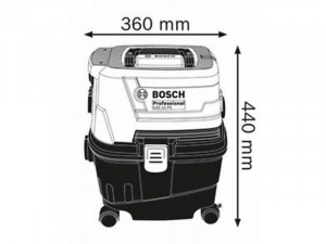 Bosch Professional GAS 15 nedves/száraz porszívó