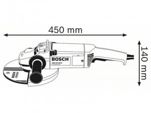Bosch Professional GWS 20-230 H nagy sarokcsiszoló