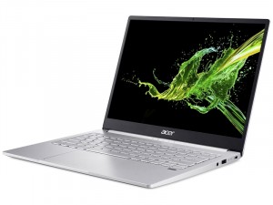 Acer Swift 3 Ultrabook - SF313-52G-740H - 13.5 QHD, Intel® Core™ i7 Processzor-1065G7, 8GB, 512GB SSD, NVIDIA Geforce MX350 2GB, Endless, Ezüst laptop