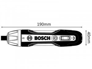 Bosch Go akkus csavarhúzó beépített akkumulátorral