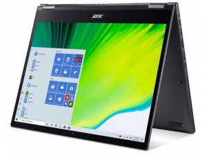 Acer Spin 5 SP513-54N-59Q8 13,3 FHD Multi-touch, Intel® Core™ i5-1035G4, 8GB DDR4, 512GB SSD, Intel® Iris Plus Graphics, Win10H, Szürke laptop