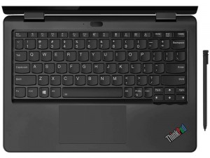 Lenovo ThinkPad 11e Yoga G6 20SES0CD00, 11.6 HD IPS Matt Touch, Intel® Core™ i5 Processzor-8200Y, 8GB DDR3, 256GB SSD, Intel® UHD 615, Win10H, Fekete Laptop + Véletlen törés garancia