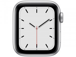 Apple Watch SE 2020 GPS Cellular 40mm Ezüst Alumínium Ház Fehér Sportszíjjal
