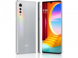 LG Velvet G910 128GB 6GB Dual-SIM Ezüst Okostelefon