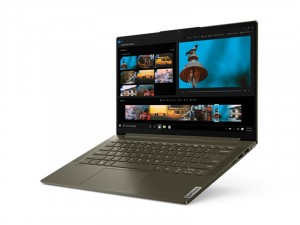 Lenovo Yoga Slim 7 82A1001UHV 14,0 FHD LED - Intel® Core™ i7 Processzor-1065G7, 16GB DDR4, 512GB SSD, Intel® Iris Plus Graphics, Windows 10 Home, Sötétzöld Laptop