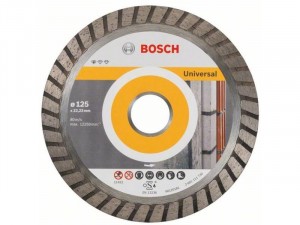 Bosch Standard for Universal Turbo gyémánt darabolótárcsa, 125-22, 23