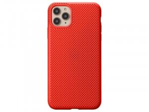 Apple iPhone SE 2020 Piros színű Lélegző Szilikon tok
